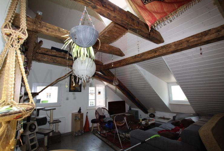 Immeubles parfaitement entretenus en ville de Porrentruy