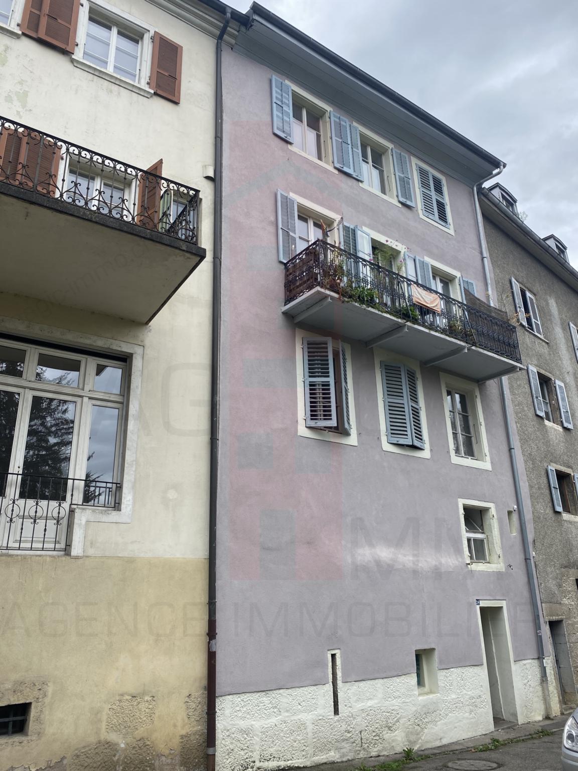 Immeuble de rendement en vieille ville de Porrentruy