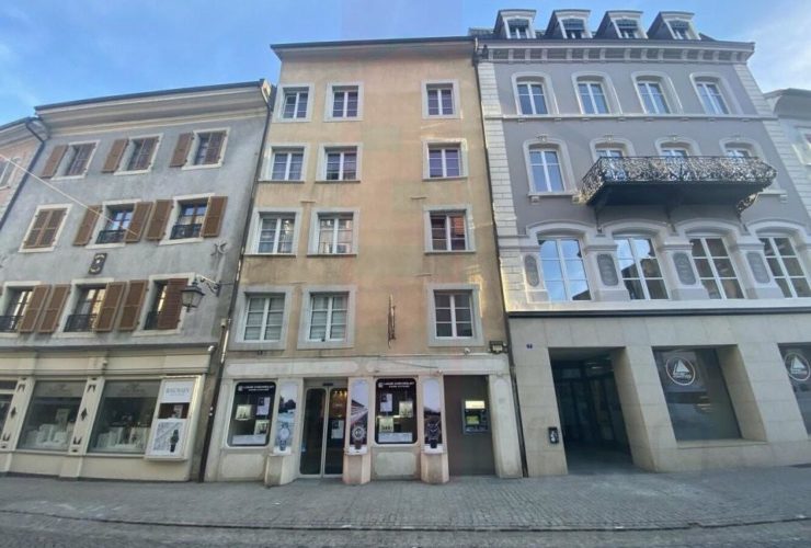 Immeuble de rendement au centre ville de Porrentruy